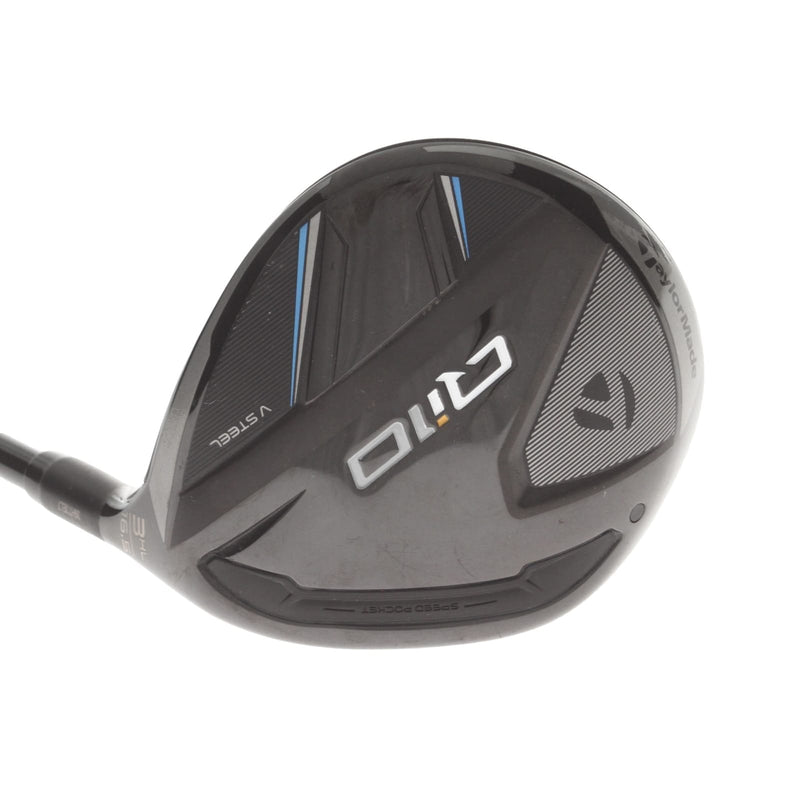 TaylorMade Qi10 Mens Right Hand Fairway 3 Wood HL 16.5* Senior - Fujikura Ventus TR Blue 6-R