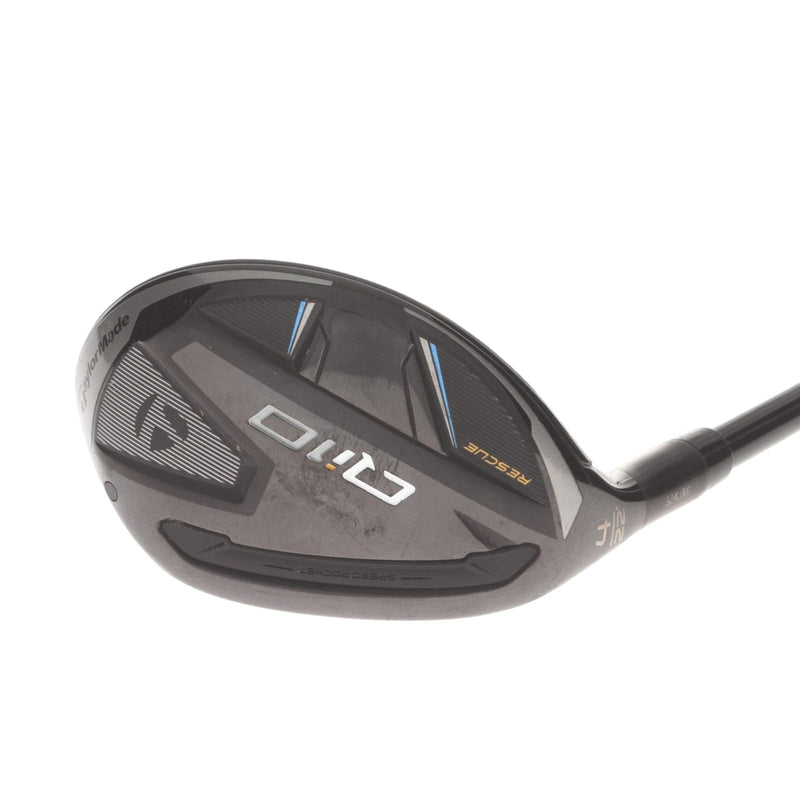 TaylorMade Qi10 Mens Left Hand 4 Hybrid 22* Regular - Fujikura Ventus TR Blue 6-R