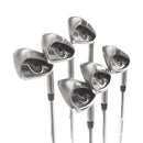 Ping G Series Steel Mens Right Hand Irons 5-PW Yellow Dot 1.5* Upright Regular - Ping AWT 2.0