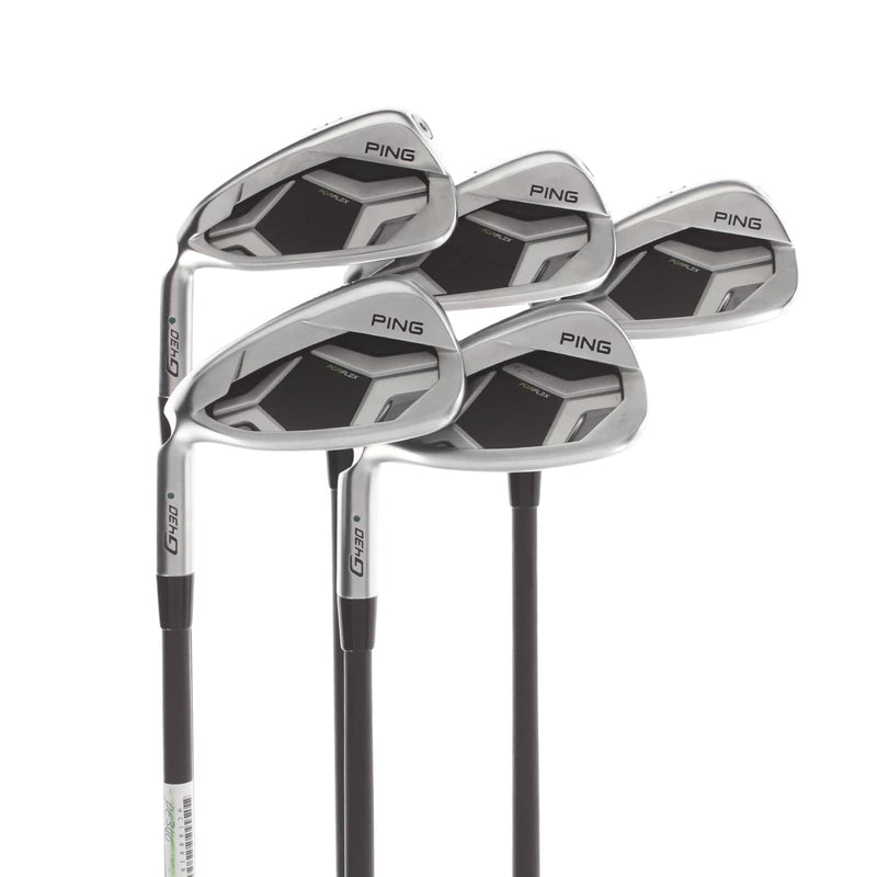 Ping G430 Graphite Mens Left Hand Irons 6-PW Green Dot 2* Upright Senior - Alta CB AWT