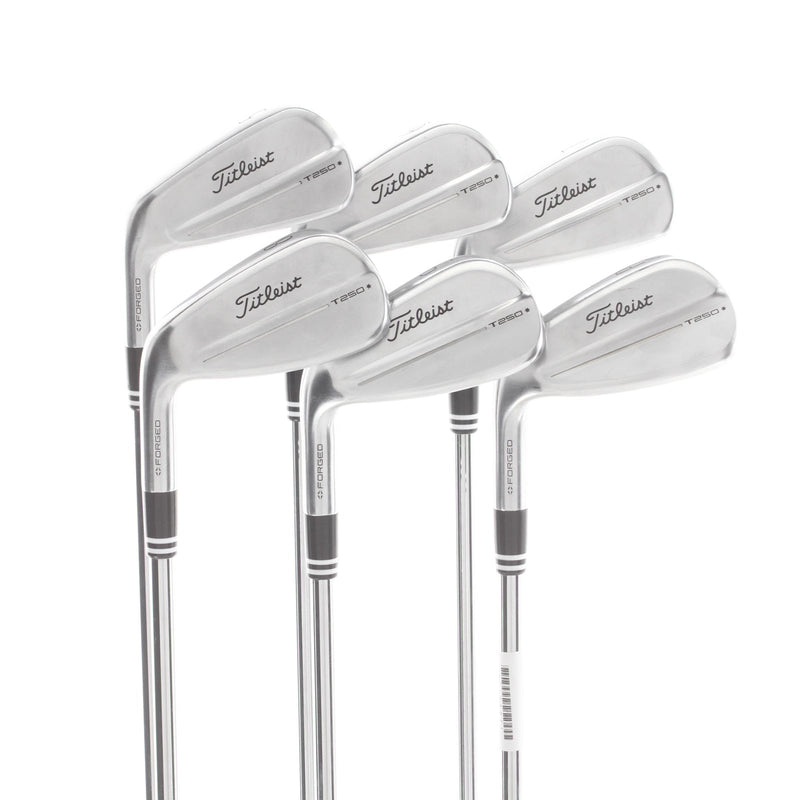 Titleist T250* Steel Mens Left Hand Irons 5-PW Regular - Dynamic Gold 95