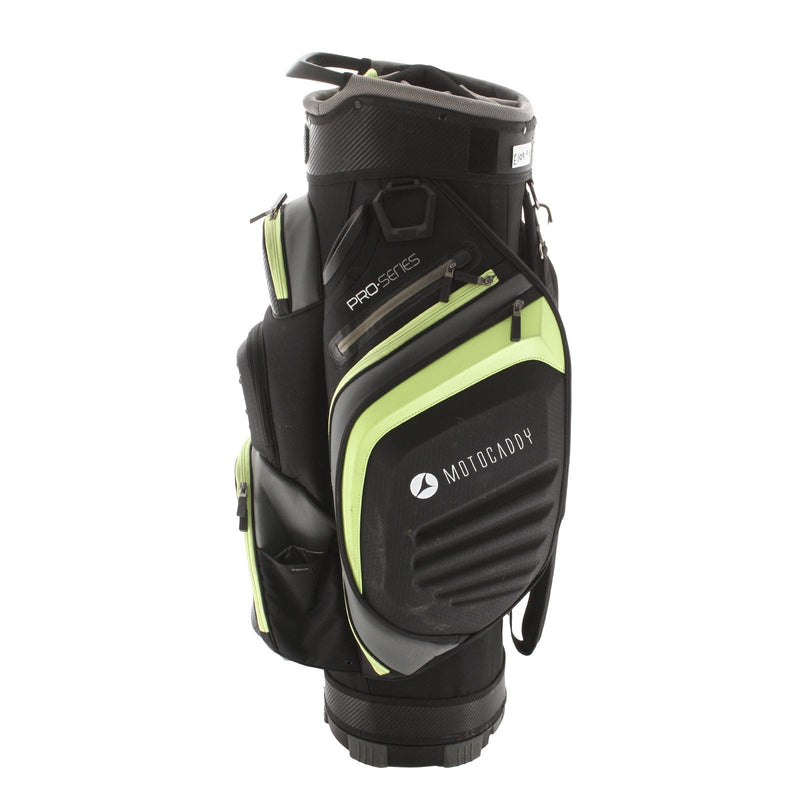 Motocaddy Pro Series Cart Bag - Black/Lime