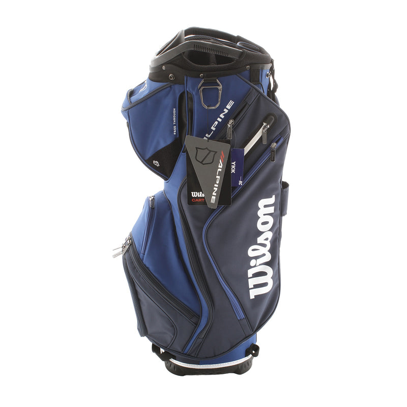 Wilson Staff Alpine 14 Cart Bag - Blue/Navy/White
