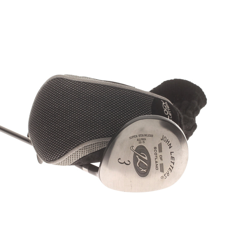 John Letters JLX Graphite Mens Right Hand Fairway 3 Wood 15* Regular -
