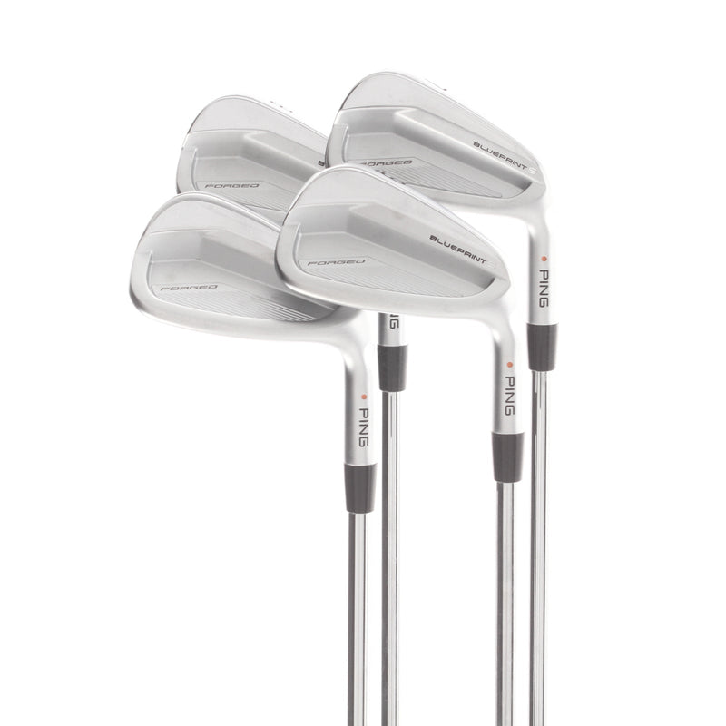 Ping Blueprint S Steel Mens Right Hand Irons 7-PW Orange Dot 2* Flat Regular - Elevate MPH 95