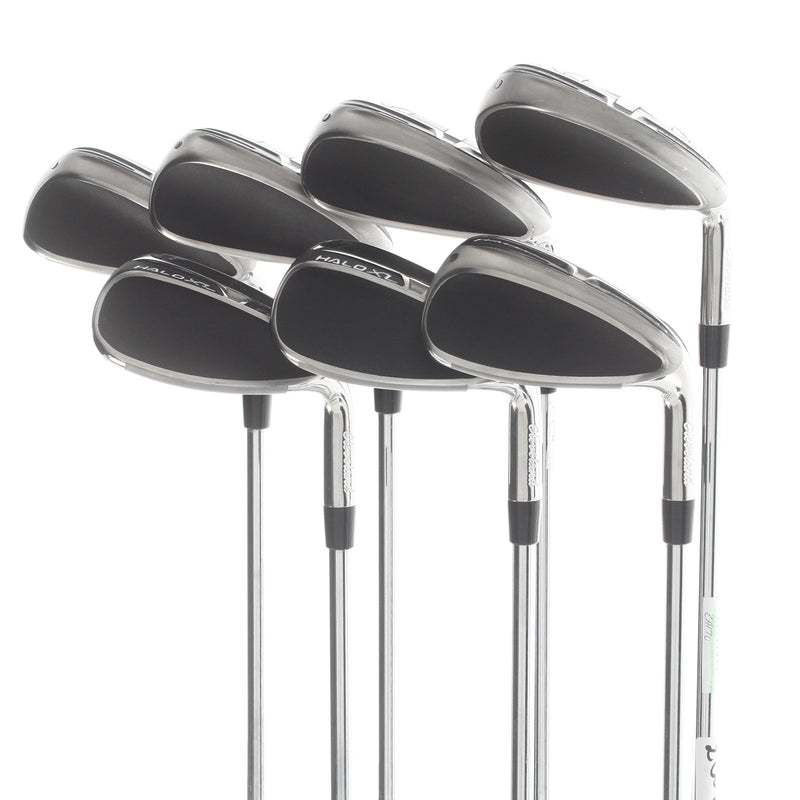 Cleveland Halo XL Full Face Steel Mens Right Hand Irons 5-SW Regular - KBS Tour Lite
