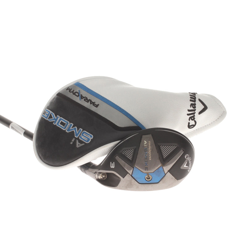Callaway Paradym Ai Smoke Graphite Mens Right Hand 3 Hybrid 18* Stiff - Project X Cypher 70