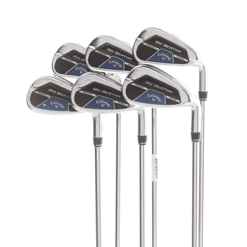 Callaway Big Bertha B21 Steel Mens Right Hand Irons 5-PW Stiff - KBS MAX CT80