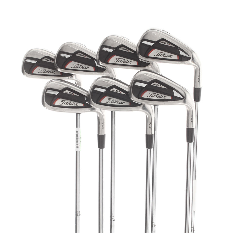 Titleist AP1 714 Steel Mens Right Hand Irons 4-PW Stiff - Dynamic Gold