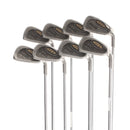 Ping i3 O-Size Steel Mens Right Hand Irons 3-PW Green Dot 2.25* Upright Stiff - Cushin'