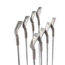 Ping i3 O-Size Steel Mens Right Hand Irons 3-PW Green Dot 2.25* Upright Stiff - Cushin'