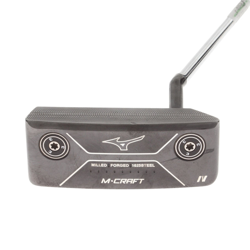Mizuno M-Craft IV Mens Right Hand Putter 33.5" Blade - Golf Pride Reverse Taper