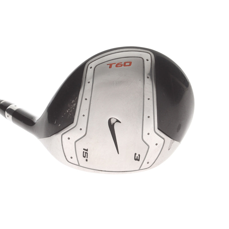 Nike T60 Graphite Mens Right Hand Fairway 3 Wood 15* Stiff - Fujikura Ignite