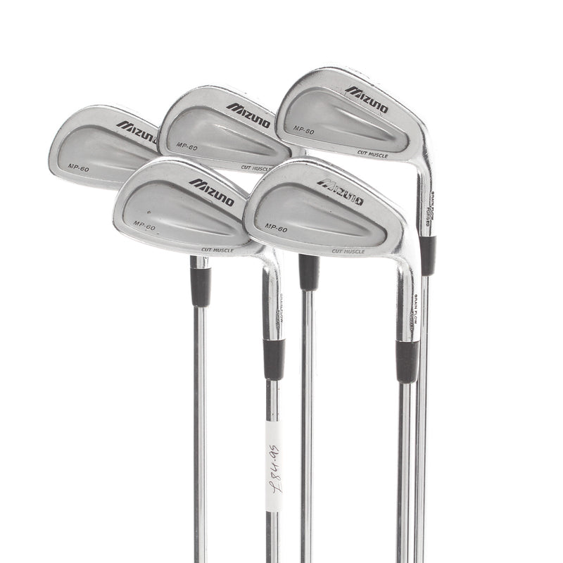 Mizuno MP-60 Steel Mens Right Hand Irons 6-PW Stiff - Dynamic Gold