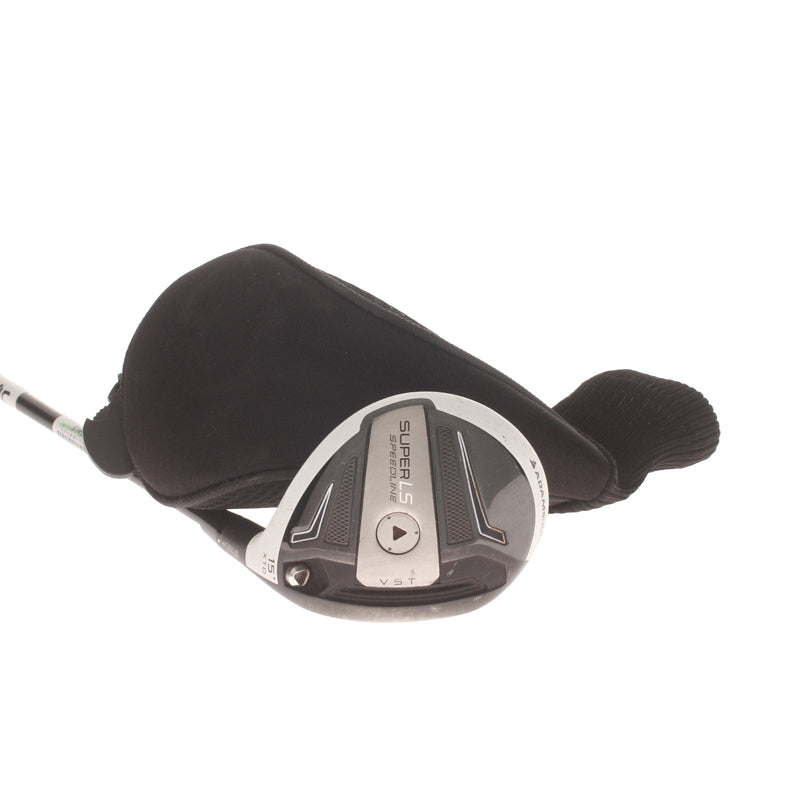 Adams Super LS Speedline Graphite Mens Right Hand Fairway 3 Wood 15* Stiff - Kuro Kage 70g