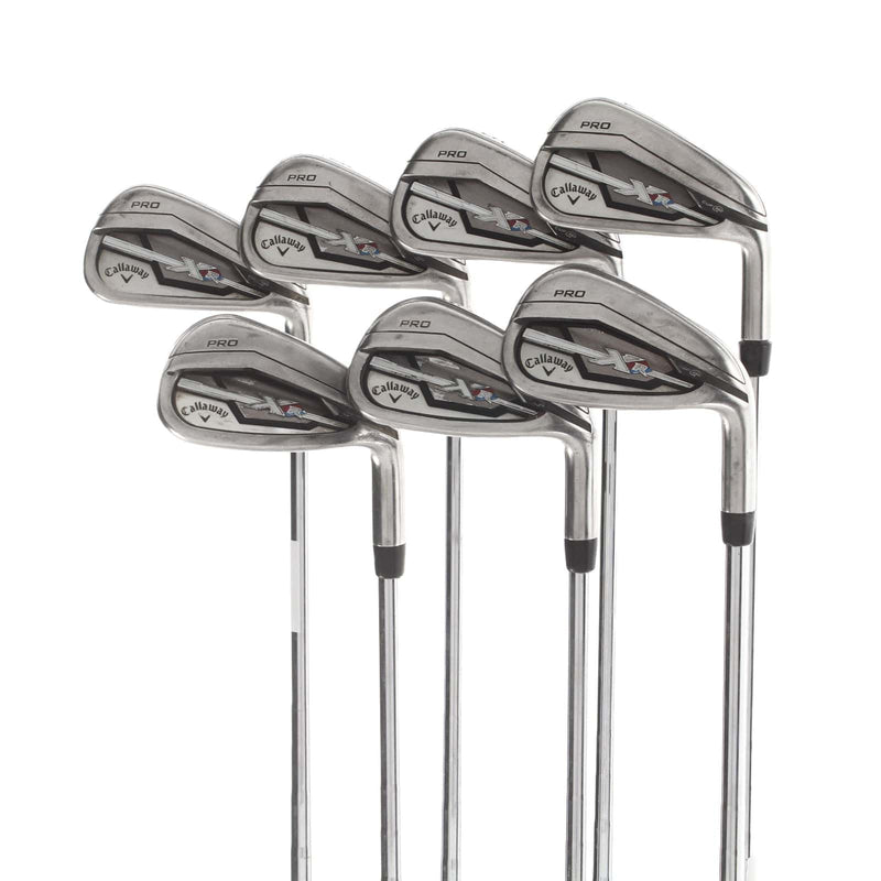 Callaway XR Pro Steel Mens Right Hand Irons 4-PW Regular - True Temper