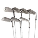 Wilson D100 Steel Mens Left Hand Irons 5-SW Uniflex - Wilson SL85