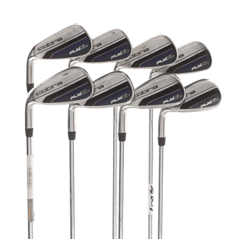 Cobra Fly XL Steel Mens Left Hand Irons 4-SW Regular - Cobra XL