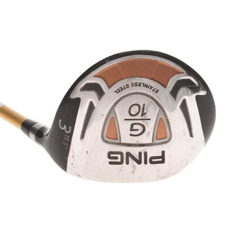 Ping G10 Graphite Mens Right Hand Fairway 3 Wood 15.5* Regular - UST Mamiya V2 Proforce 75