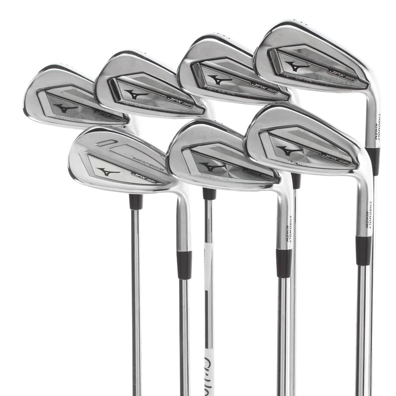 Mizuno JPX 921 Hot Metal Steel Mens Right Hand Irons 5-GW Stiff - Project X LZ 6.0 120g