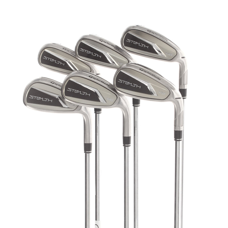 TaylorMade Stealth HD Steel Mens Right Hand Irons 5-PW Regular - KBS MT 85
