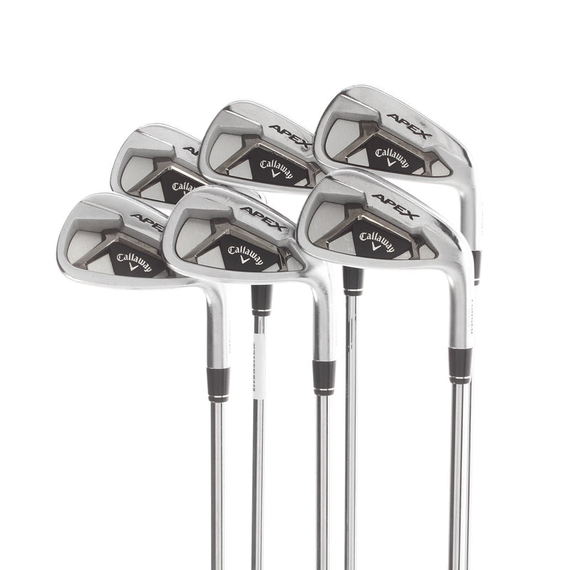 Callaway Apex 21 Steel Mens Right Hand Irons 5-PW Stiff - Elevate MPH 95