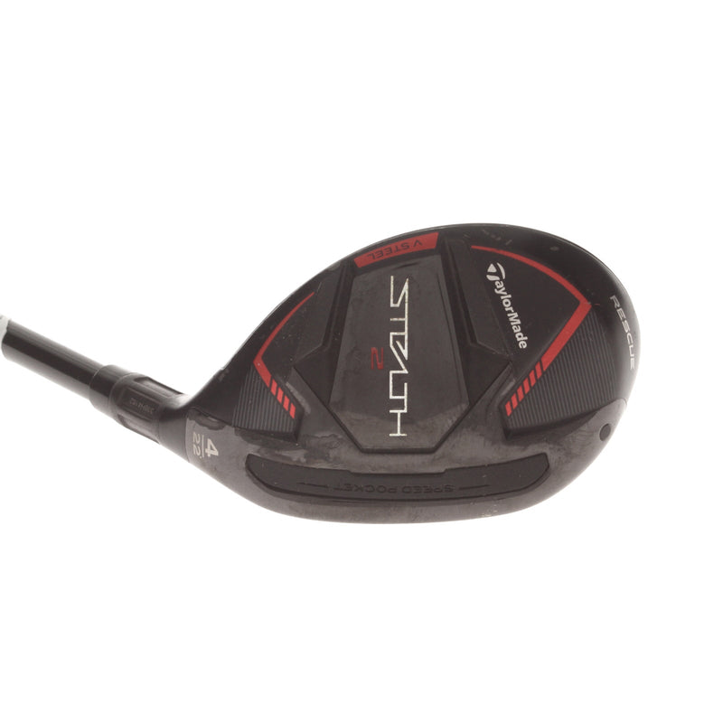 TaylorMade Stealth 2 Graphite Mens Right Hand 4 Hybrid 22* Regular - Fujikura Ventus TR Red 6-R