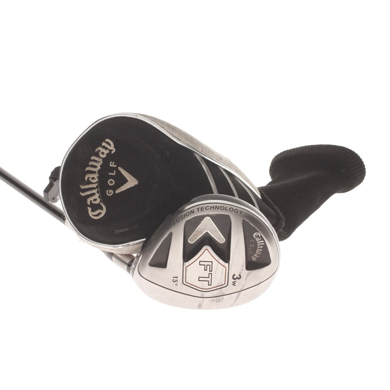 Callaway FT Graphite Mens Right Hand Fairway 3 Wood 15* Stiff - Fujikura FIT-ON 160