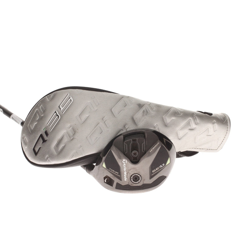 TaylorMade Qi35 Tour Graphite Mens Right Hand Fairway 5 Wood 18* Stiff - Mitsubishi Chemical Ka'li Blue 75s