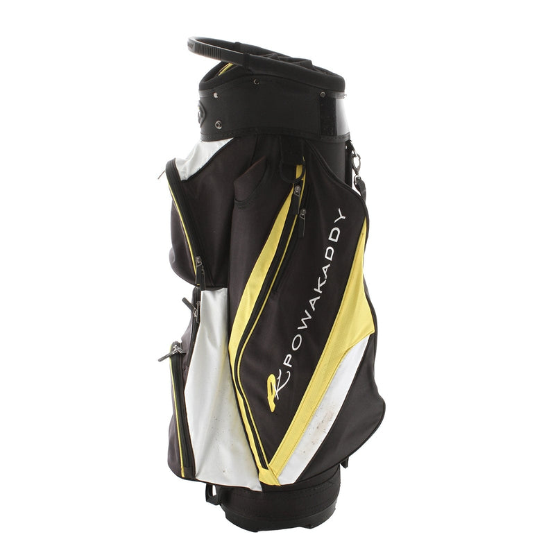PowaKaddy Cart Bag - Black/White/Yellow