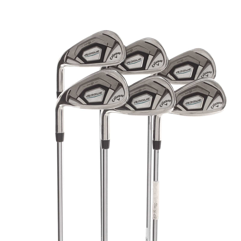 Callaway Rogue CF18 Steel Mens Left Hand Irons 5-PW +0.5" 2* Upright Regular - True Temper XP 95