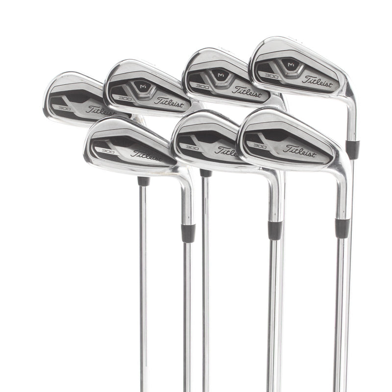Titleist T300 2021 Steel Mens Right Hand Irons 5-PW+48 Regular - True Temper AMT Red