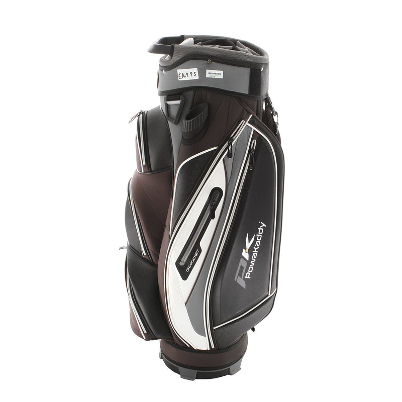 PowaKaddy Premium Tech Cart Bag - Black/Grey/Wedge