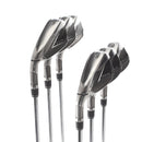 TaylorMade Stealth Steel Mens Left Hand Irons 5-PW Regular - KBS Max 85