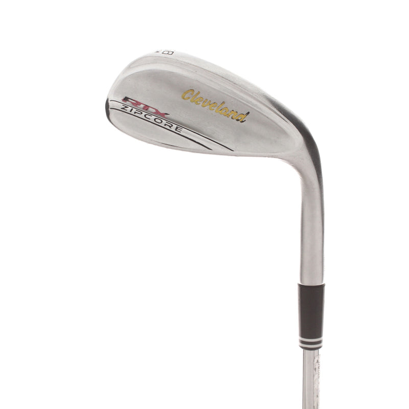 Cleveland RTX Zipcore Steel Mens Right Hand Lob Wedge 58* 6 Bounce Low Grind Wedge - Dynamic Gold Spinner