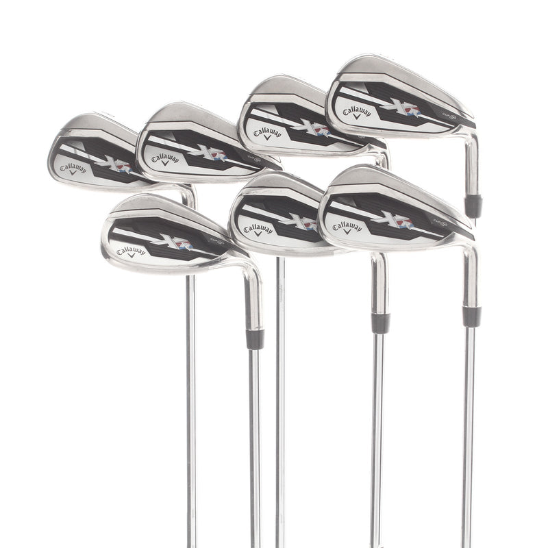 Callaway XR Steel Mens Right Hand Irons 5-SW Regular - True Temper Speedstep 80