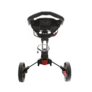 Motocaddy QB2 3-Wheel Push/Pull Trolley - Black/Red