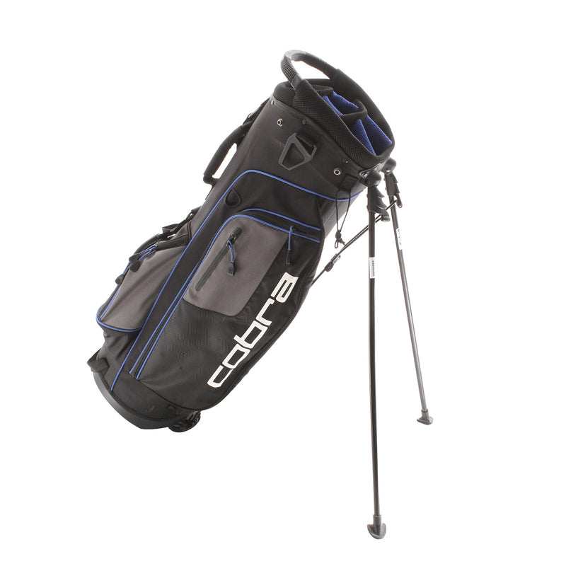 Cobra Stand Bag - Black/Blue/Grey