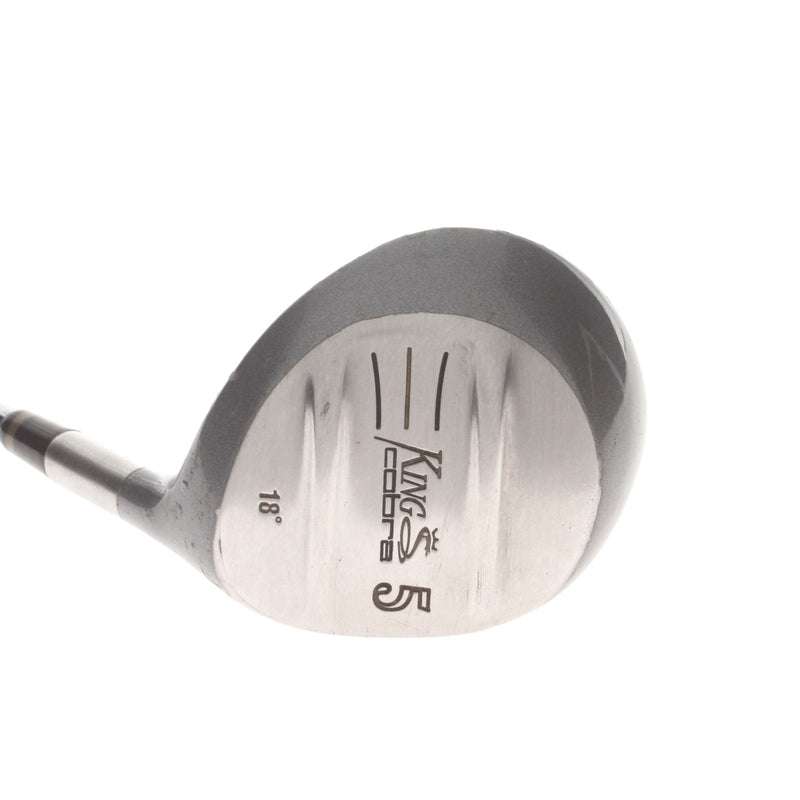 Cobra King Steel Mens Right Hand Fairway 5 Wood 18* Regular - King Cobra Lightweight Steel