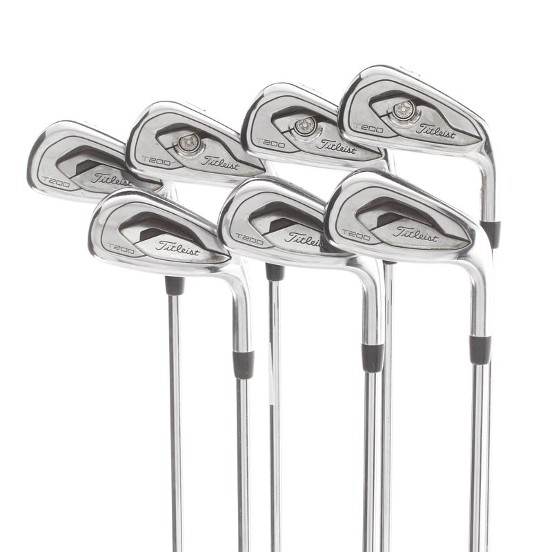 Titleist T200 2019 Steel Mens Right Hand Irons 5-GW Stiff - True Temper AMT Black S300