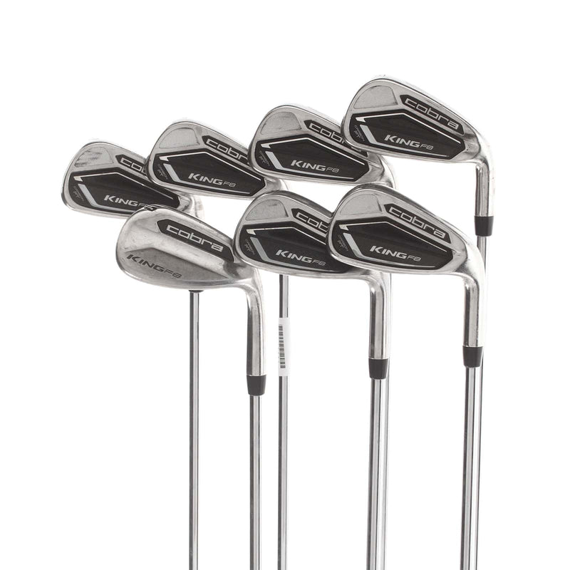 Cobra King F8 Steel Mens Right Hand Irons 5-GW Regular - True Temper XP90