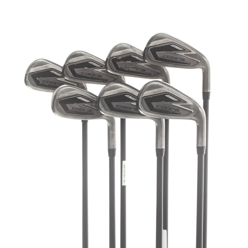 Cobra Darkspeed Graphite Mens Right Hand Irons 5-GW Stiff - KBS PGI 85