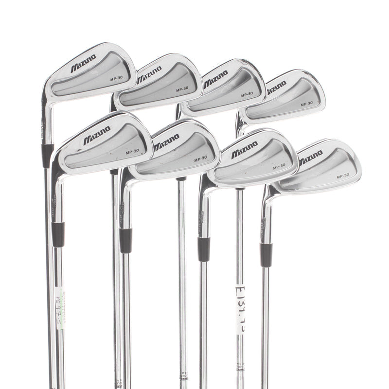 Mizuno MP-30 Steel Mens Left Hand Irons 3-PW Stiff - True Temper Dynamic Gold S300