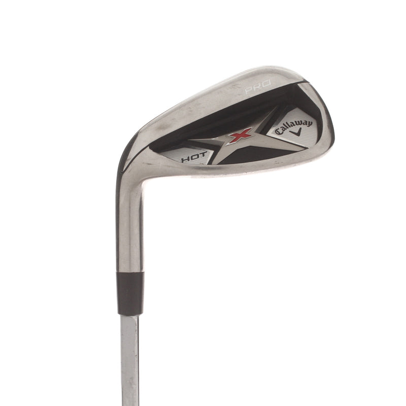 Callaway X Hot Pro Steel Mens Left Hand Pitching Wedge Stiff - Project X 95