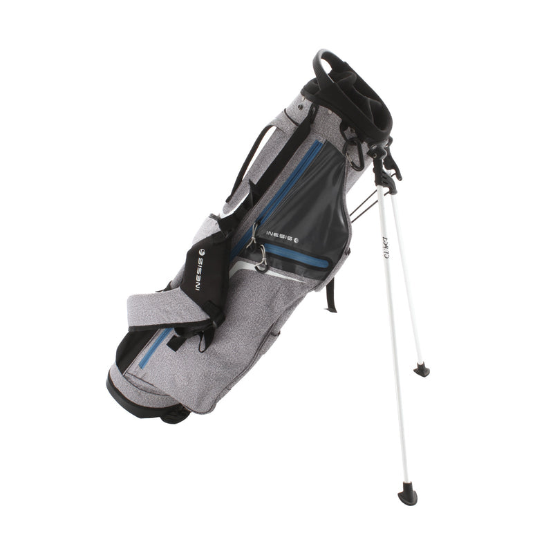 Inesis Stand Bag - Grey/Light Blue/White