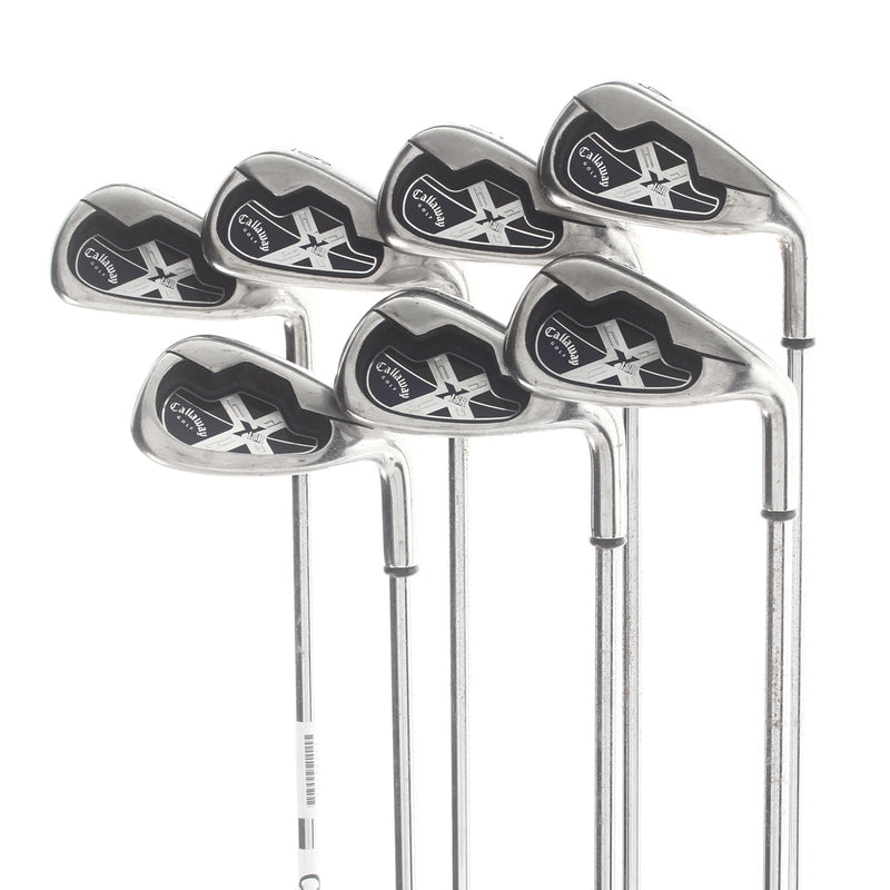 Callaway X-18R Steel Mens Right Hand Irons 4-PW Uniflex - True Temper