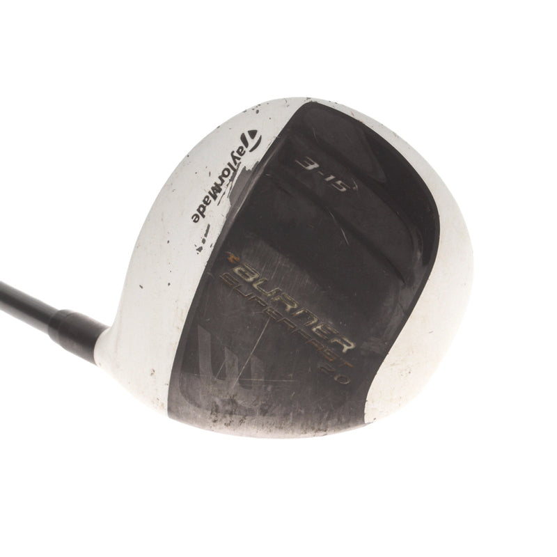 TaylorMade Burner Superfast 2.0 Graphite Mens Right Hand Fairway 3 Wood 15* Regular - Matrix Ozik