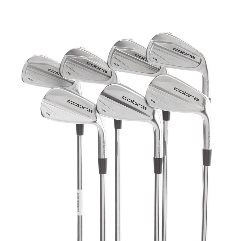 Cobra King CB/MB Steel Mens Right Hand Irons 4-PW Stiff - KBS $-Taper 120