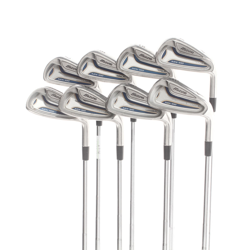 Mizuno MX-100 Steel Mens Right Hand Irons 4-SW Regular - MX-Lite
