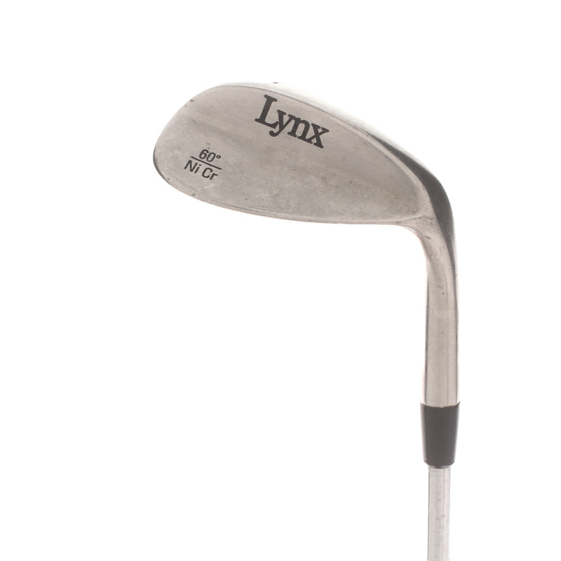 Lynx Ni Cr Steel Mens Right Hand Lob Wedge 60* Regular - Dynamic Gold